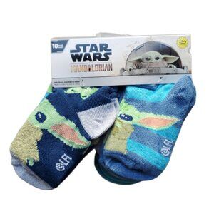 Disney Star Wars The Mandalorian Toddler Boys Socks 10-Pack Size 12-24